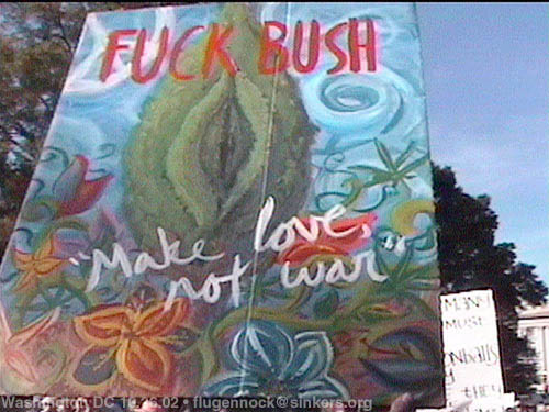 washfuckbushlovenotwar